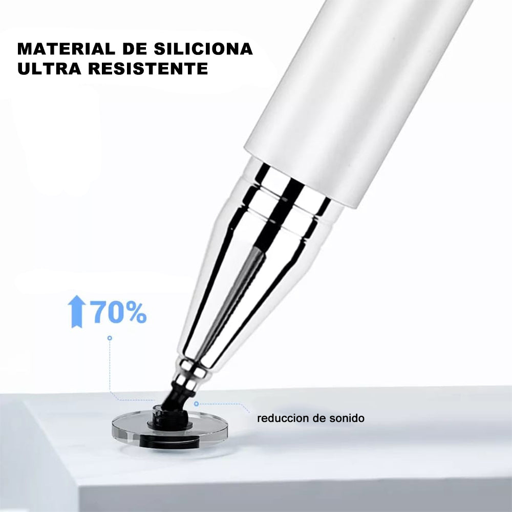 Lápiz Universal Capacitivo para Apple/IPhone/IPad Alta Sensibilidad y Punta Fina con Tapa Magnética
