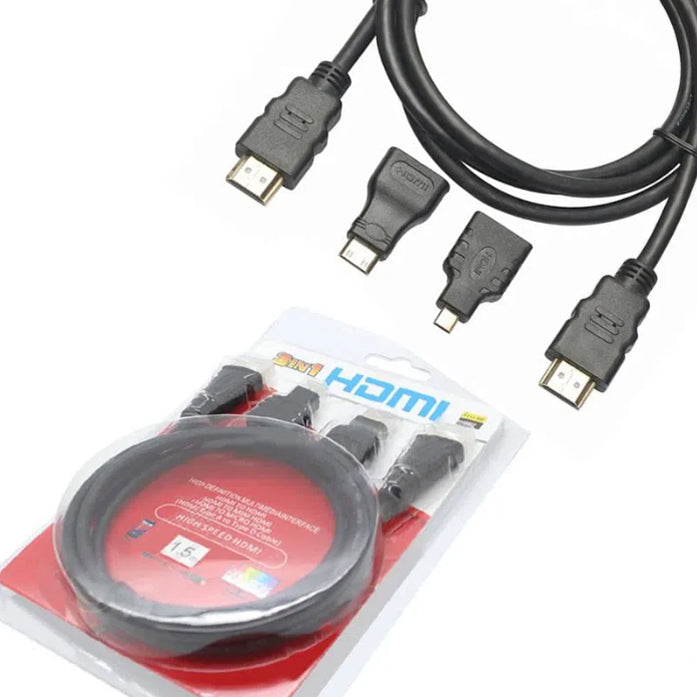 Kabel Hdmi Convertidor Hdmi A Rgb Cable Hdmi En Con Adaptador Mini