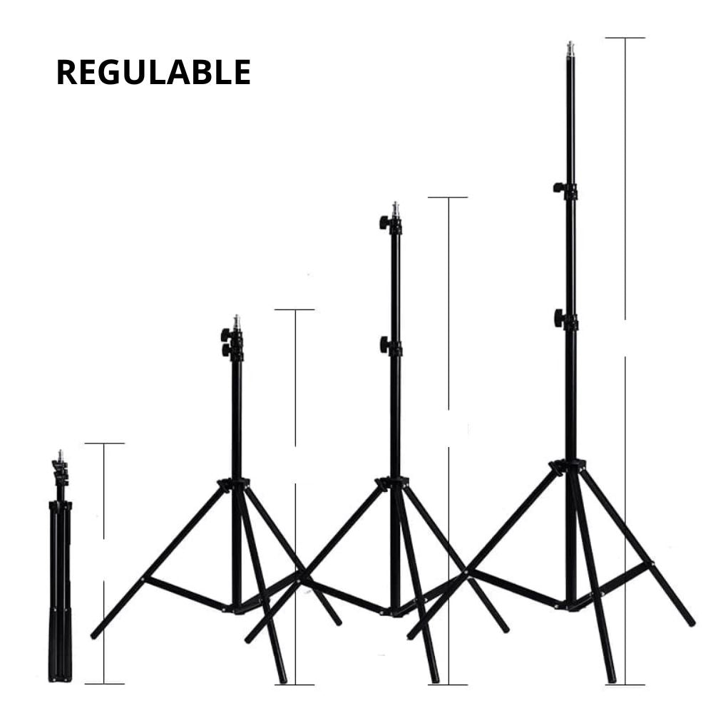 Tripode parante 2,10 Metros regulable para Camara foto video TIKTOK
