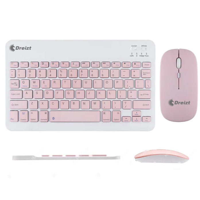 Kit Teclado y Mouse Inalámbrico Bluetooth Multidipositivo DT100