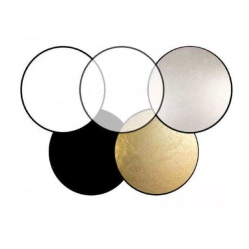 Rebotador de Luz 5 en 1 de 110cm Interlud FYI260021