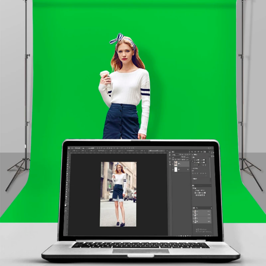 Fondo de Tela Verde Interlud