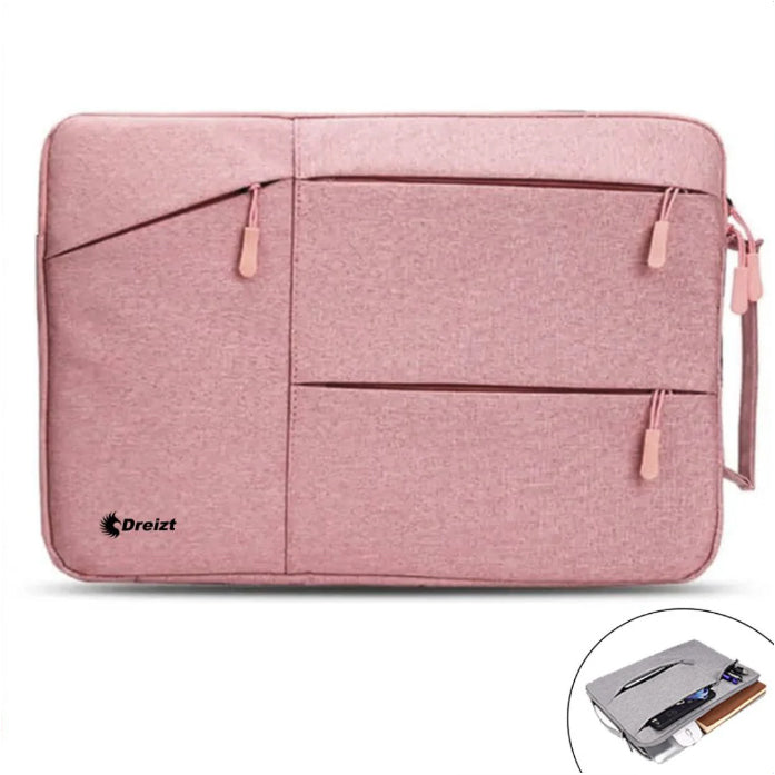 Funda Porta Laptop Notebook de Pulgadas Rosado – Dreizt Gamer