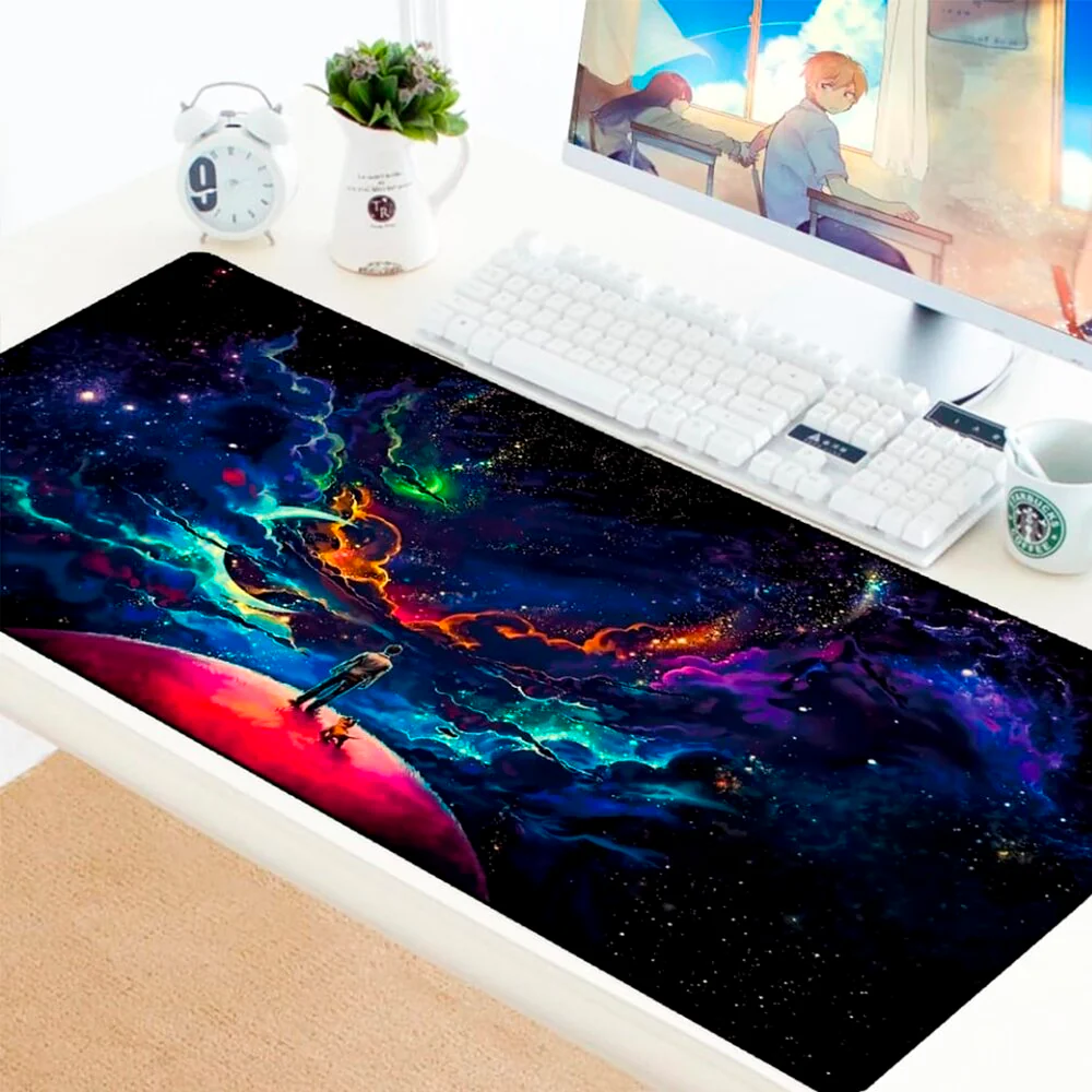 Mousepad Gamer Galaxia XL 80cm x 30cm Free Fire Call of Duty PUGB