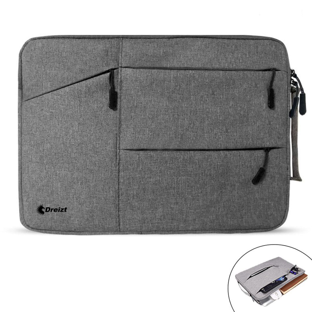 Funda Porta Laptop Notebook de 15.6 Pulgadas Gris