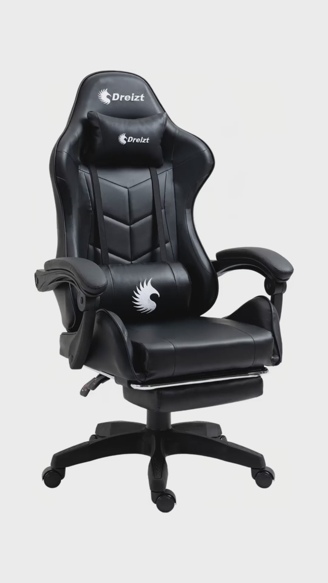 Combo Silla Gamer Shine Series Blanco + Mouse RGB + Mousepad RGB