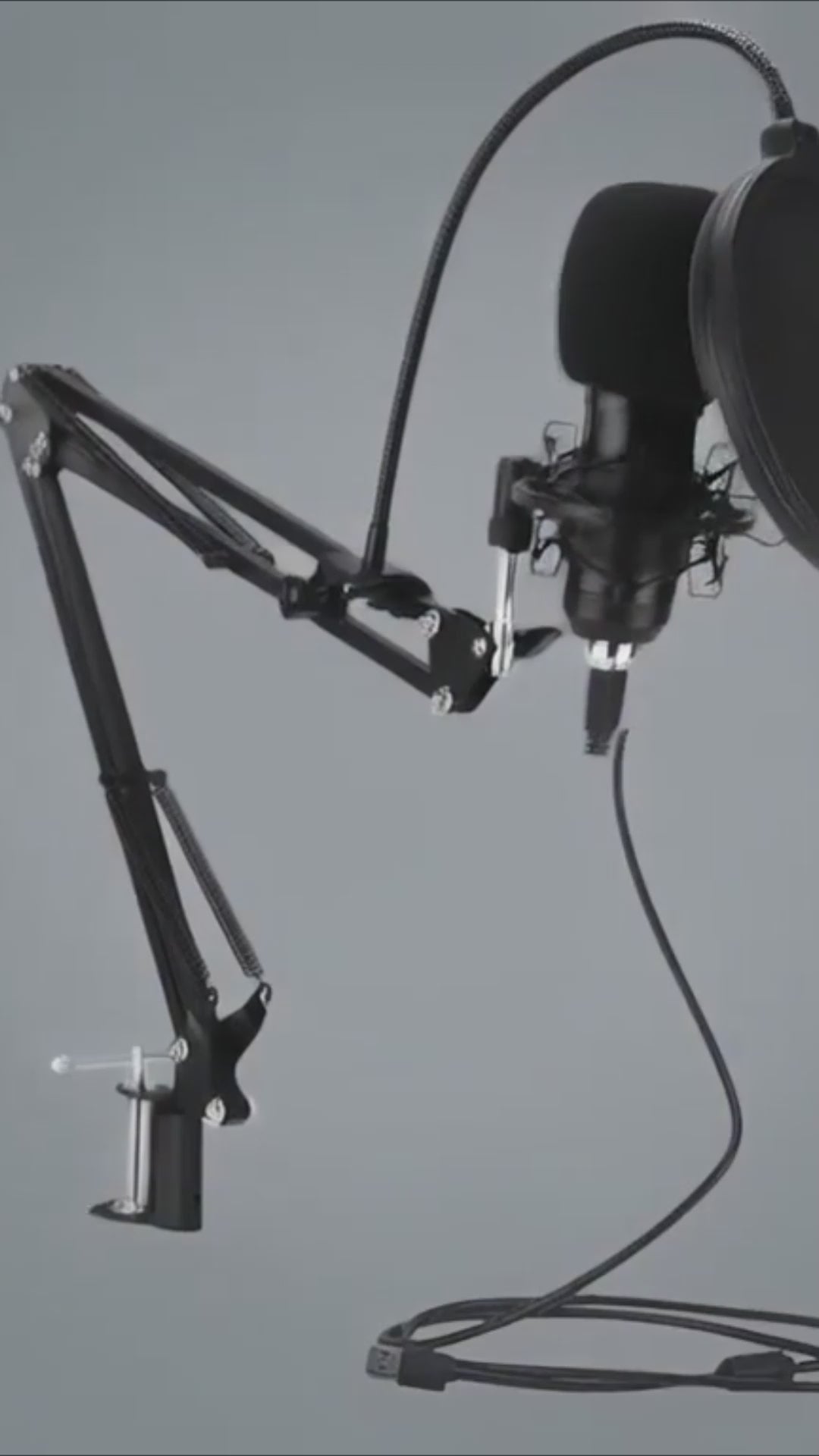 Micrófono Profesional Condensador Dreizt Bm800 Estudio Tiktok Youtube Black