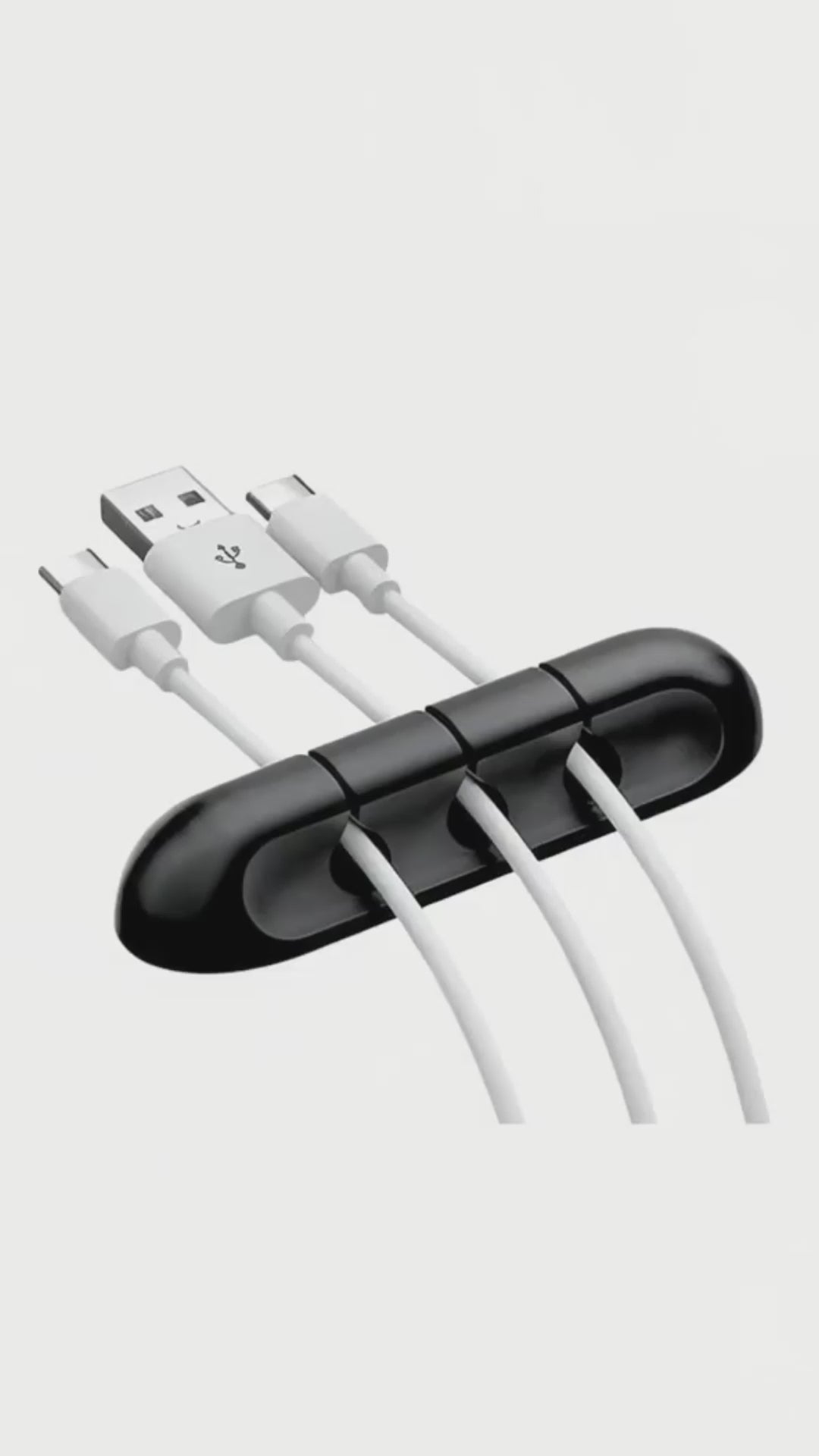 Organizador de Cables para Escritorio Profesional