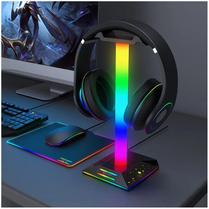 Soporte de Audífonos Gamer GR270033 Dreizt RGB PRO